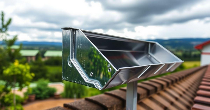 Calha quadrada galvanizada como solução ideal para coleta de águas pluviais Calha quadrada galvanizada como solução ideal para coleta de águas pluviais