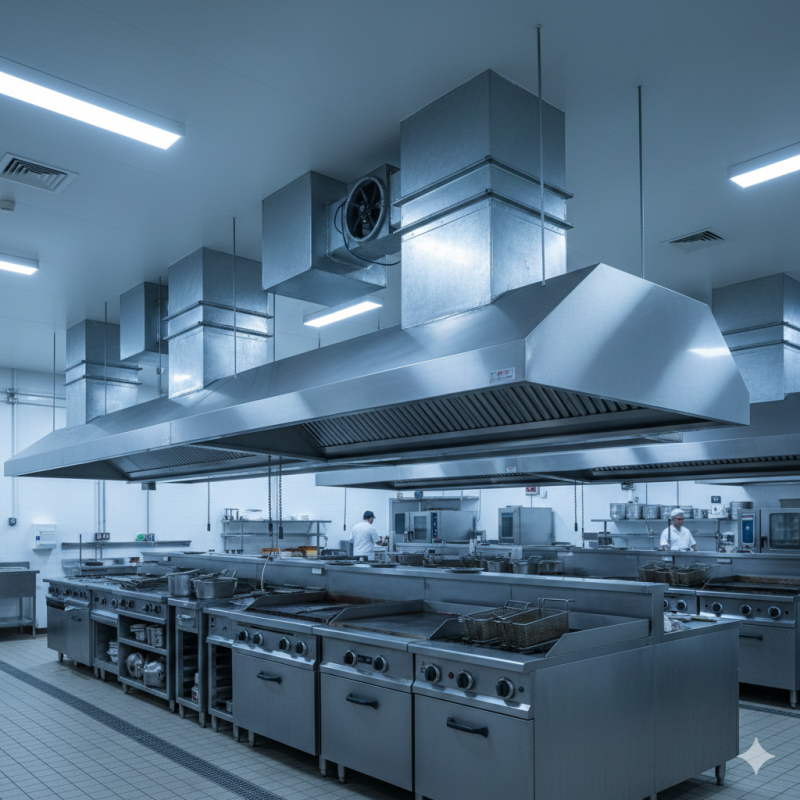 Coifas de Inox Industrial: Importância para Cozinhas Eficientes e Saudáveis