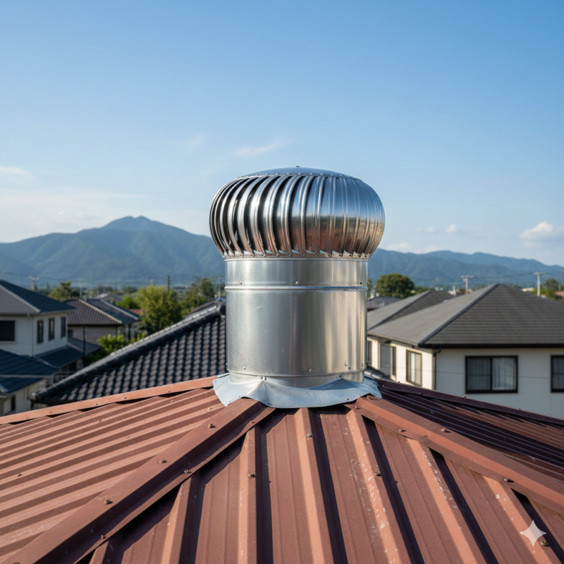 Exaustor Eólico para Telhado: Melhore a Ventilação da Sua Casa e Qualidade de Vida
